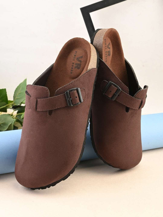 Vinci Russo Men Suede Clogs