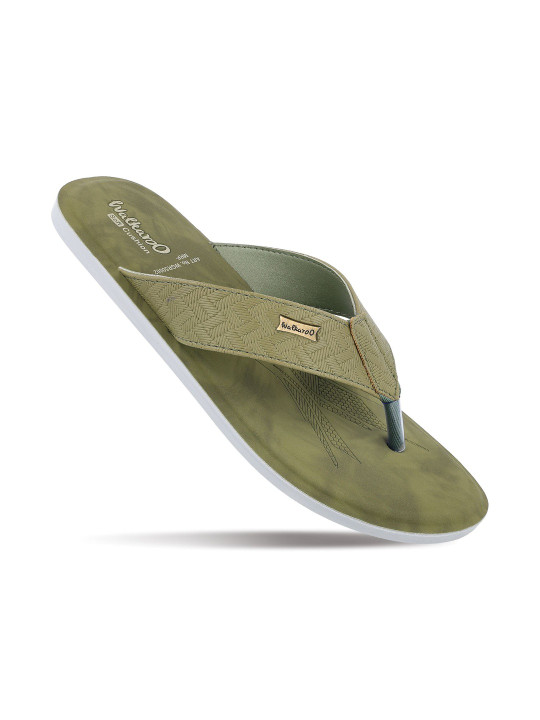 Walkaroo Men PU Comfort Sandals