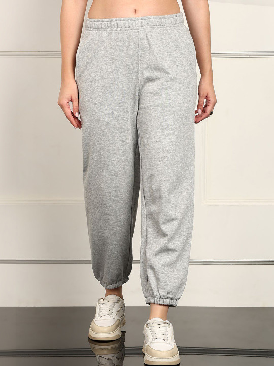 Alan Jones Women Relaxed Fit Mid-Rise Joggers