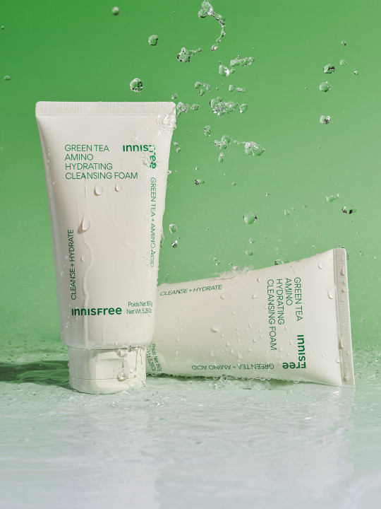 Innisfree Green Tea Hydrating Amino Acid Cleansing Foam - 150g