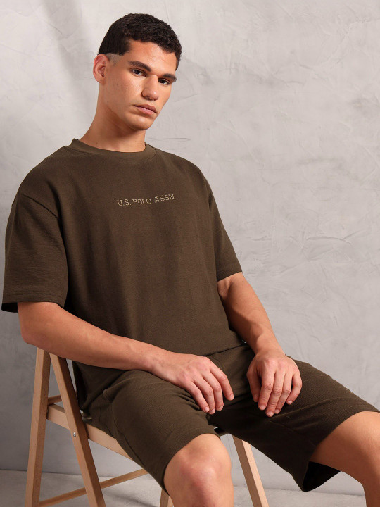 U.S. Polo Assn. Men Pure Cotton Lounge T-Shirt