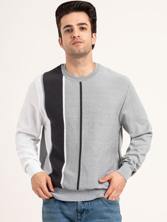 Red Tape Men Colourblocked Pullover