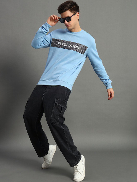 GET GOLF Men Printed Sweatshirt