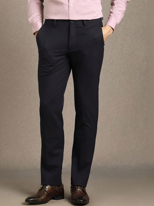 Louis Philippe Men Slim Fit Trousers
