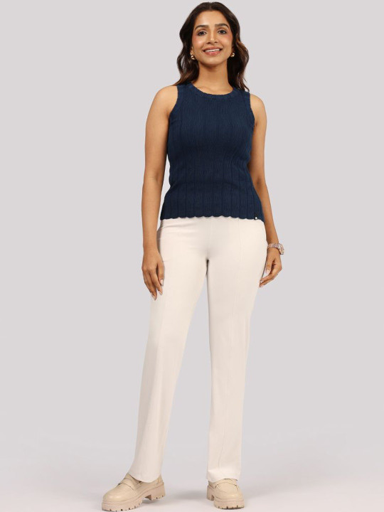 Blissclub Women High-Rise Trousers