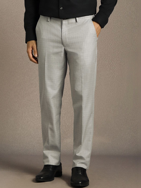 Louis Philippe Men Slim Fit Trousers
