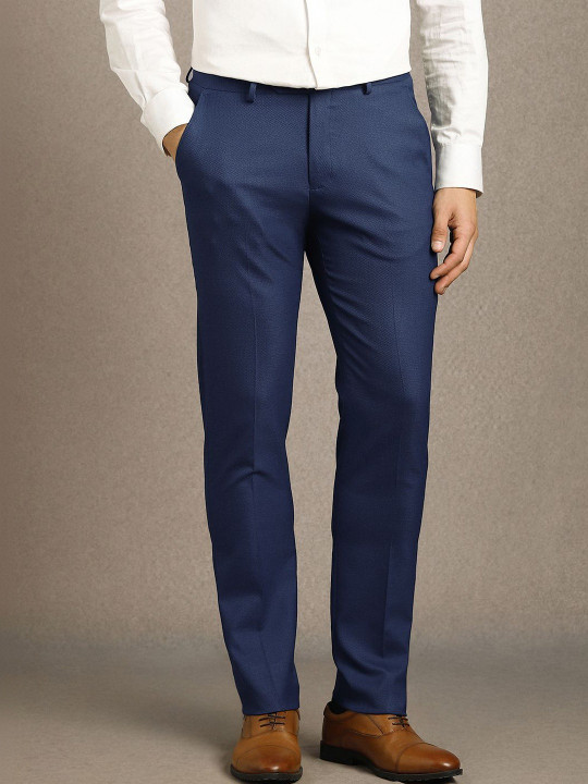 Louis Philippe Men Slim Fit Trousers