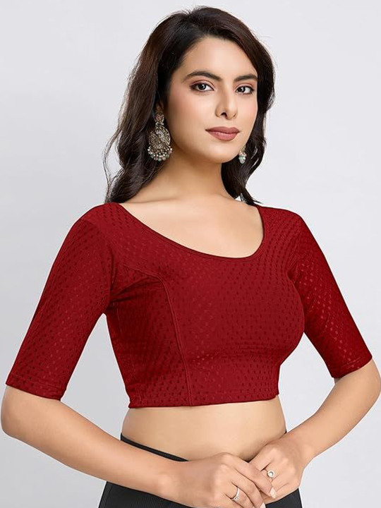 Moda Rapido Woven Design Saree Blouse