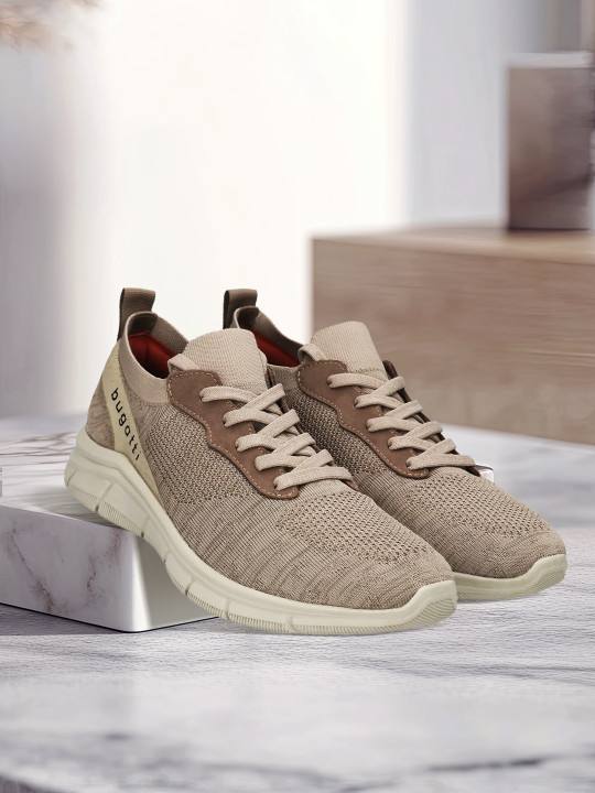 Bugatti Soa Men Round Toe Textile Sneakers