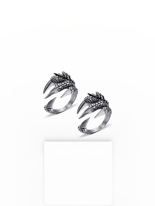 Teeragaj Stone-Studded Adjustable Finger Ring