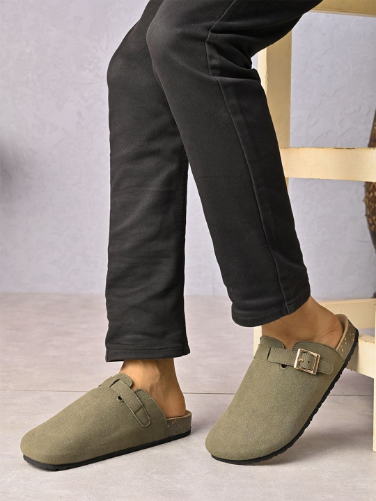 Big Fox Men Suede Casual Shoe-Style Sandals