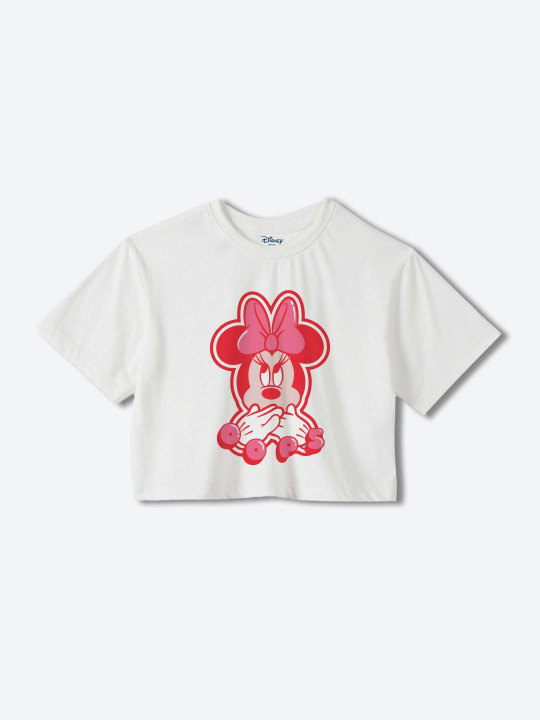 YK Disney Girls Cotton Printed Tops