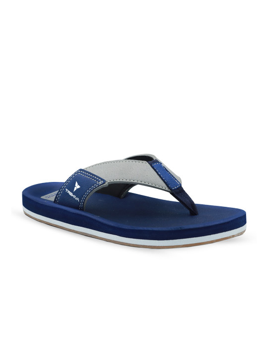 Trekiva Men Grey Fabric Room Slippers