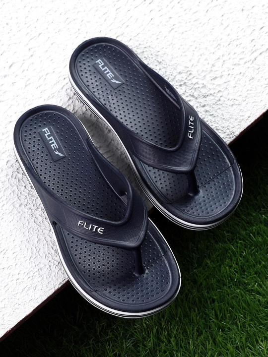 FLITE Men Rubber Thong Flip-Flops