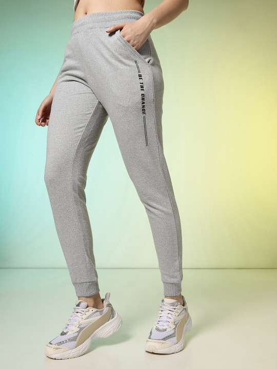 HRX by Hrithik Roshan Women Typography Printed Joggers