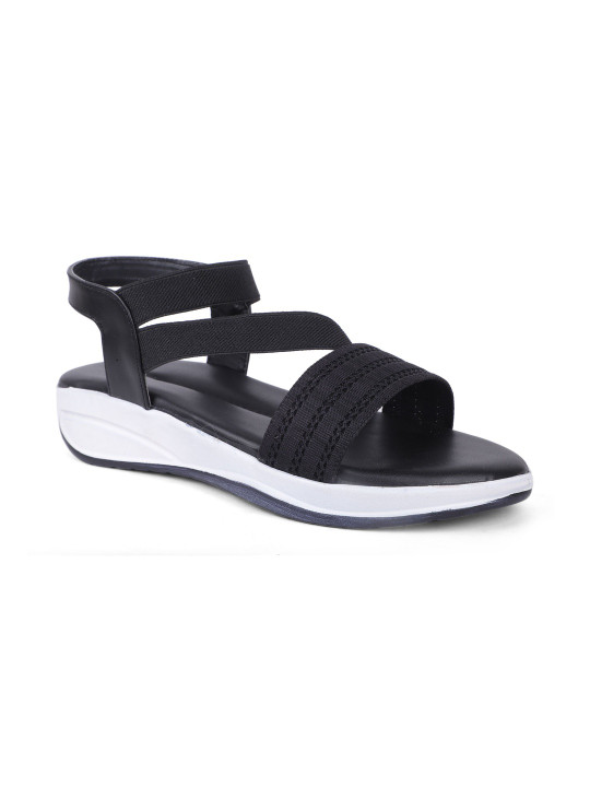 FABBMATE Girls Open Toe Flats