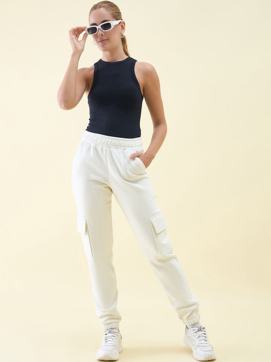 98 Degree North Women Solid Trackpants