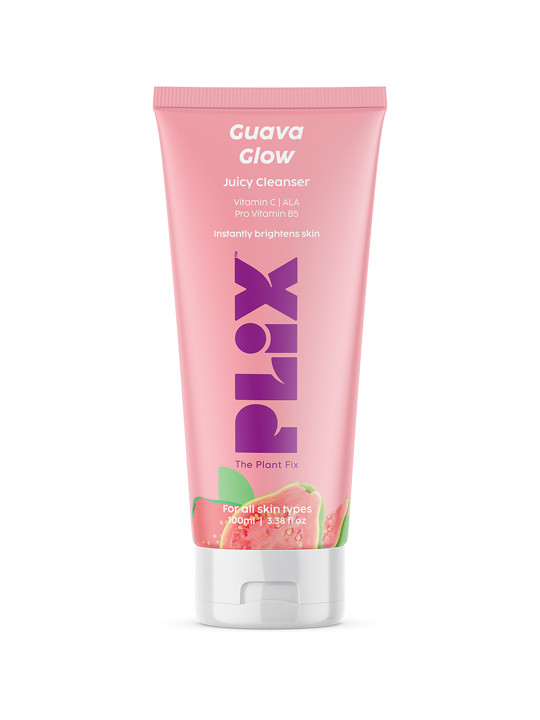 PLIX THE PLANT FIX Vitamin C Guava Juicy Face Wash With Pro Vitamin B5 100ml