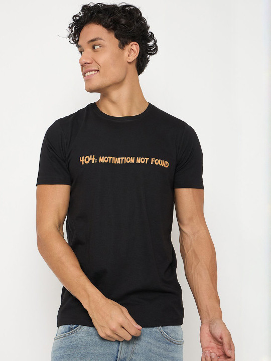 Wear Your Mind Graphic Printed Pure Cotton T-shirt