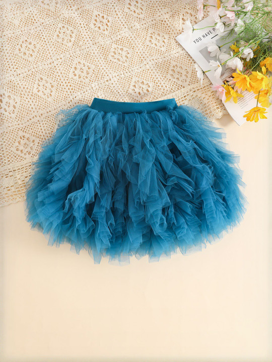 StyleCast x Revolte Girls Flared Ruffle Mini Skirts