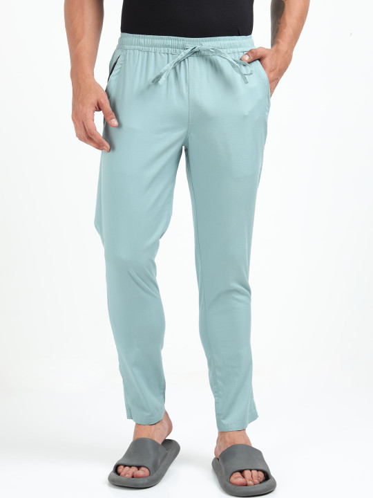 U.S. PITCHERS Slim Fit Mid Rise Trousers