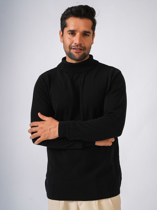 PERCH Men Woollen Pullover