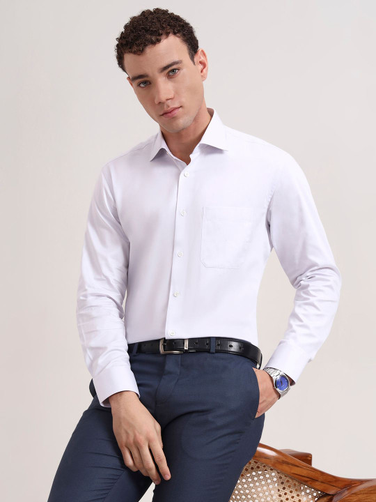 JADE BLUE Men Slim Fit Formal Shirt