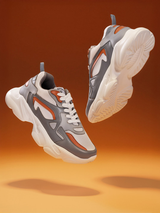 WROGN Men Colourblocked Sneakers