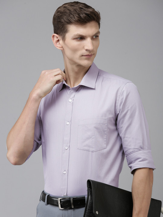 Park Avenue Pure Cotton Slim Fit Opaque Formal Shirt