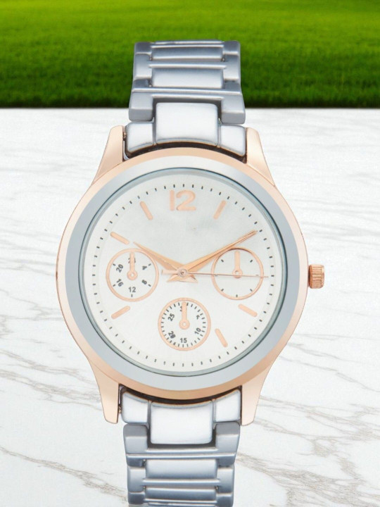 SZN Women Dial & Stainless Steel Straps Analogue Watch Lovely silver DLSZNS36202003