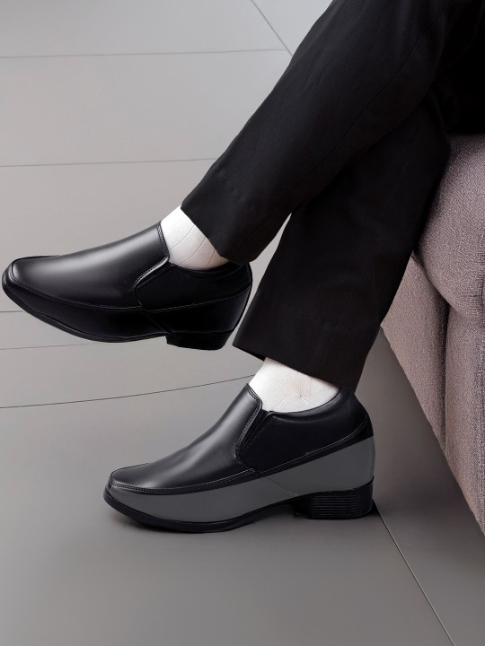 Bxxy Men Height Increasing Formal Slip-On Shoes