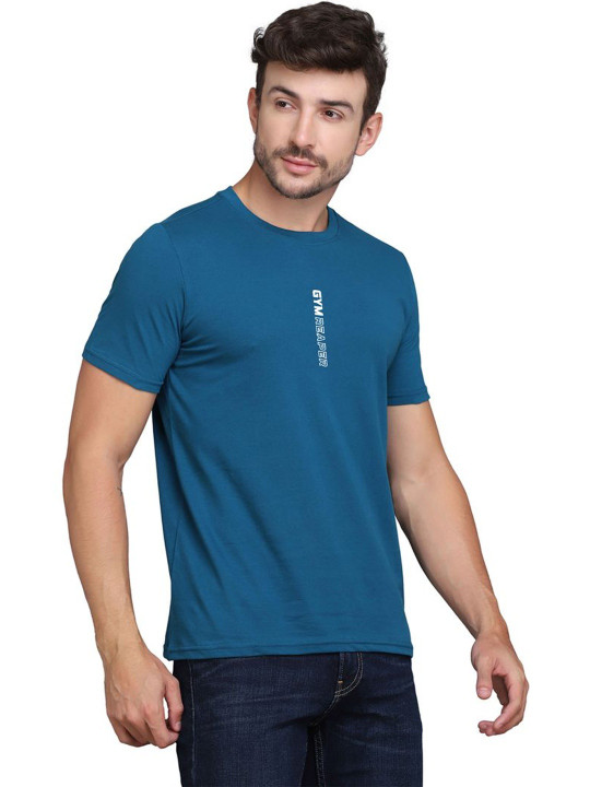 CRYPTIC Men Typography Printed Round Neck Regular Fit T-shirt