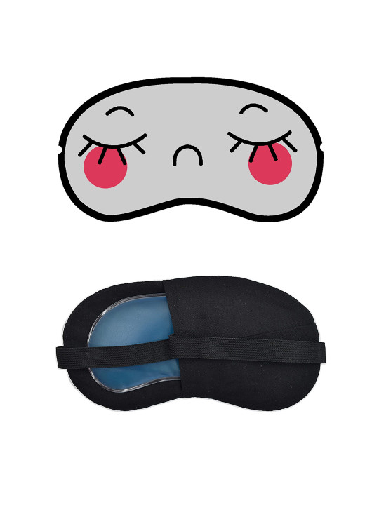 Veeva Beauty & Fashion Unisex Printed Sleeping Cooling Gel Eye Mask For Puffy Eyes