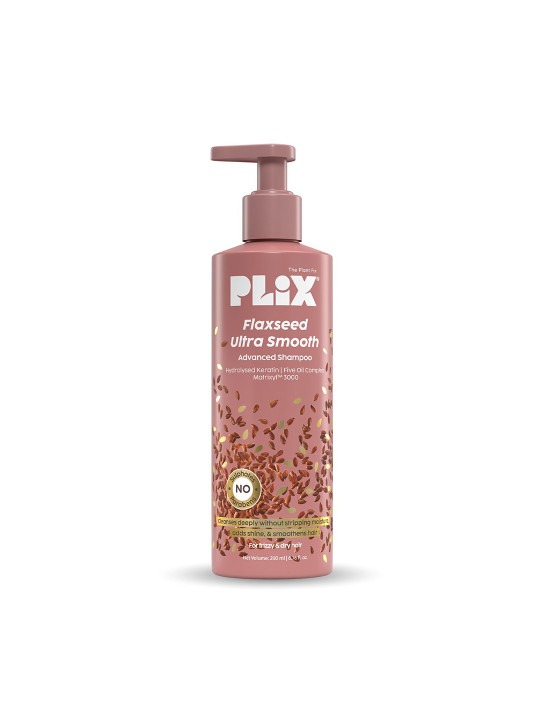PLIX THE PLANT FIX Flaxseed Ultra-Smooth Advanced Shampoo - 200ml