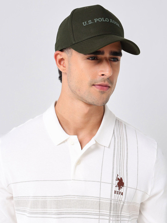 U.S. Polo Assn. Men Printed Pure Cotton Baseball Cap