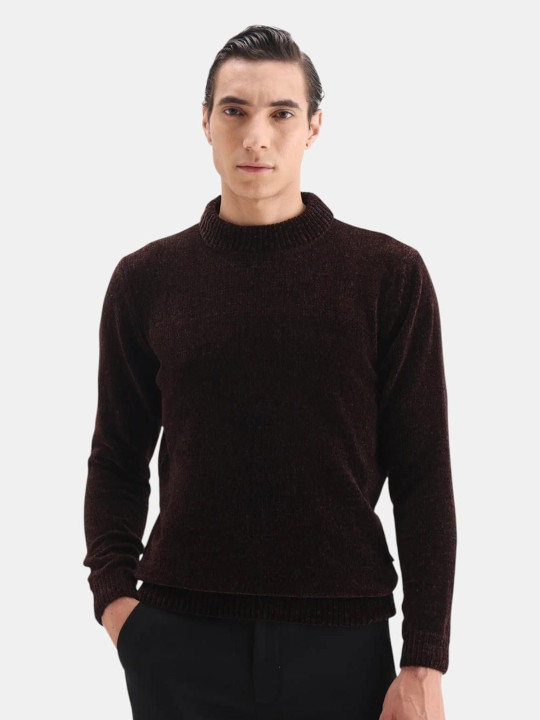RARE RABBIT Men Solid Casual Pullover