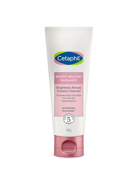 Cetaphil Bright Healthy Radiance Creamy Cleanser Face Wash with Niacinamide - 100 g