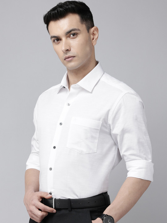 Arrow Pure Cotton Manhattan Slim Fit Formal Shirt