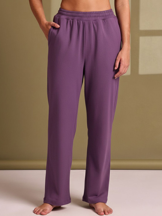 TAG 7 Women High Rise Straight Lounge Pants