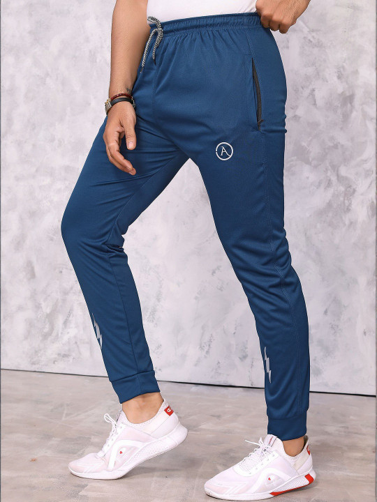 Moda Rapido Men Pack Of 3 Solid Polyester Casual Drawstring Trackpant
