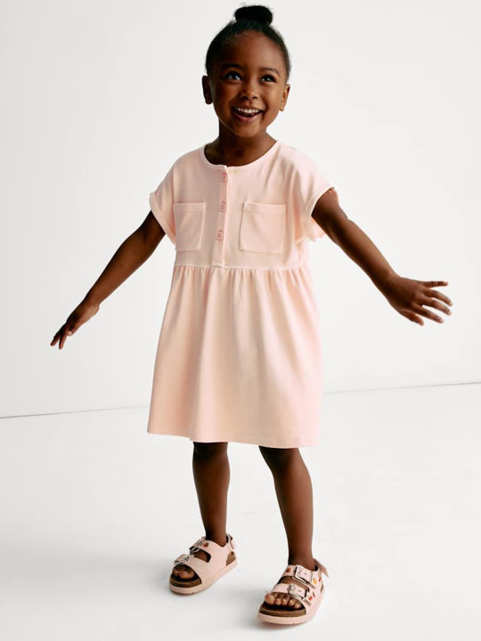 Marks & Spencer Cotton Rich Jersey Dress