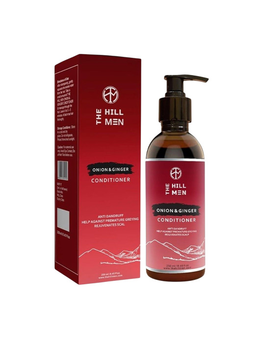 The Hill Men Onion & Ginger Hair Conditioner For Hair Growth - 250 ml