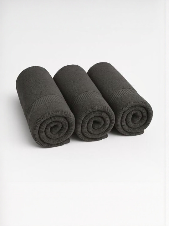 Dollar Bamboo Hand Towel Ultra Absorbent & Odour-Free 3X Softer Than Cotton Towels 40 x 60 cm Pack of 3