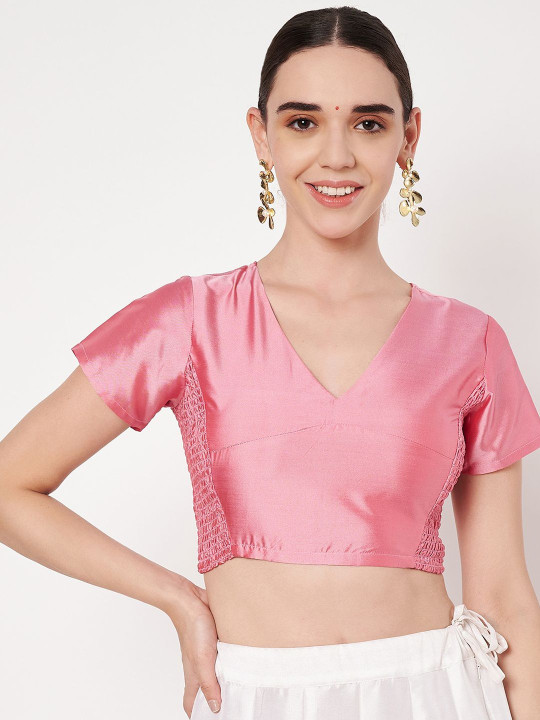 studio rasa Women Solid Crop Top