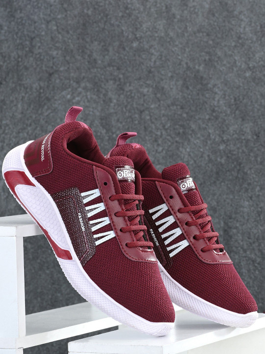 BIRDE Women Colourblocked Lace-Up Sneakers