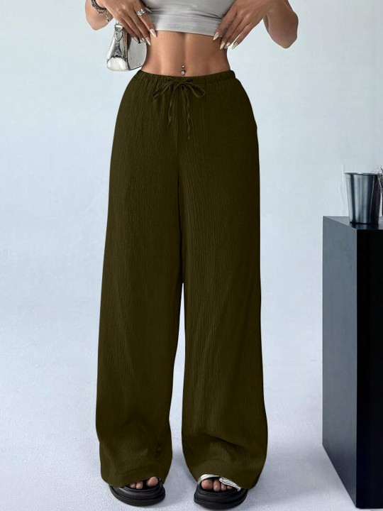 SZN Casual Solid Western Trouser For Women