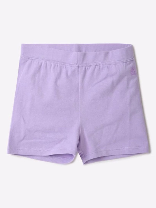 GAP Girls Regular Fit Mid-Rise Elastic Waist Shorts