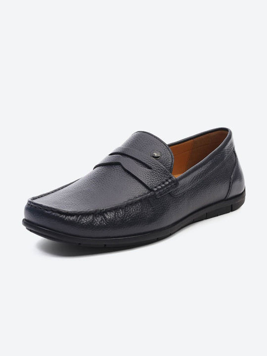 Monte Carlo Men Leather Slip-On Loafers