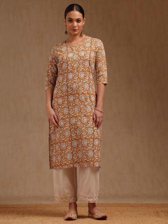 Soch Women Floral Printed Kurta
