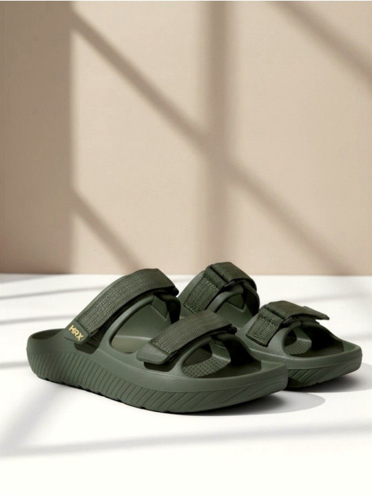 HRX by Hrithik Roshan Men Velcro Sliders